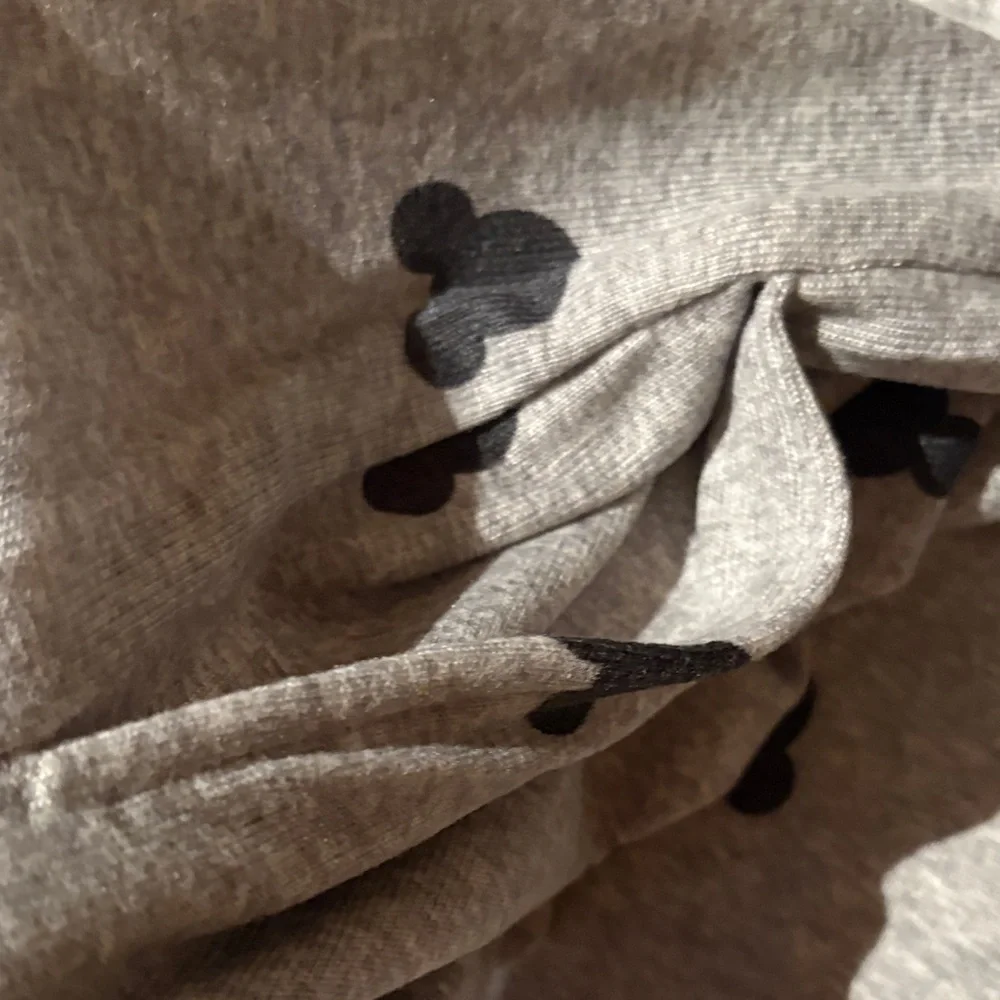 Gray Pajama Women’s Set with Black Mickey Mouse Print BNWOT 3X - Picture 7 of 8